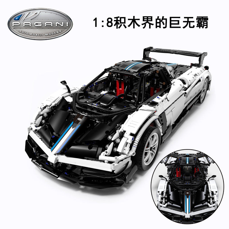 F1 Cross-Border Genuine Pagani Xinghui 97900 Assembled Sports Car Model 1:8 Building Block Car Boy Gift Wholesale