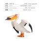 Simulated Real Wild Animal Bird Model, Diamond Parrot, Flamingo, Bird, Bird, 9-Piece Figure Set
