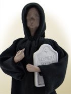 Byers' Choice Spirit Future Caroler Figurine 208 From The A Christmas Carol Collection