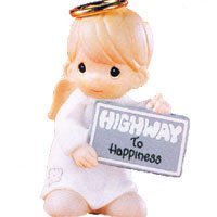 Precious Moments Signs Of Guidance - Highway To Happiness 649457