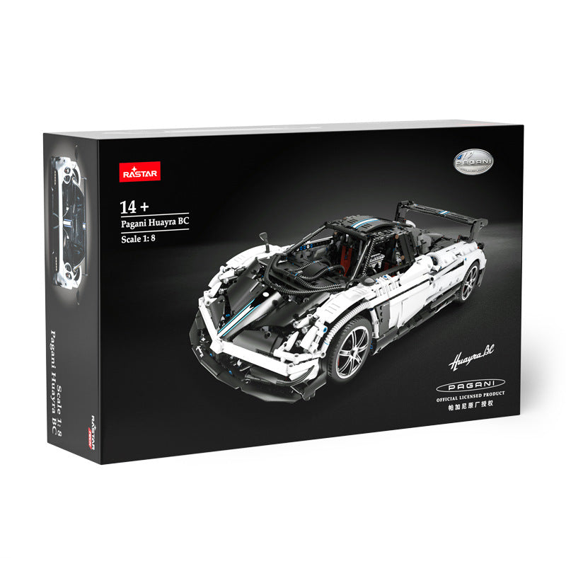 F1 Cross-Border Genuine Pagani Xinghui 97900 Assembled Sports Car Model 1:8 Building Block Car Boy Gift Wholesale