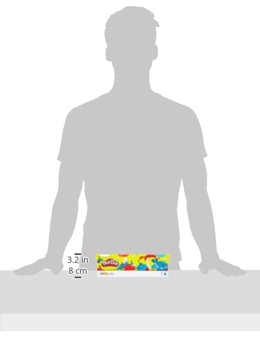 Play-Doh Tubs, Assorted, 25.4 x 6.3 x 7.1 Centimeters
