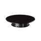 AUTOart Rotary Display Turntable Stand, Medium 10" for 1/64 to 1/18 Scale Models, Plastic, Model AUT98014, Black Top