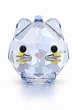 swarovski Chubby Cats Blue Cat