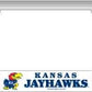Wincraft NCAA Kansas Jayhawks Plastic License Plate Frame, Team Color, One Size