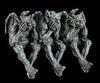 PTC Gargoyle Shelf Sitters Statue - 5 Inch Resin Figurine, See Hear Speak No Evil Model 9794