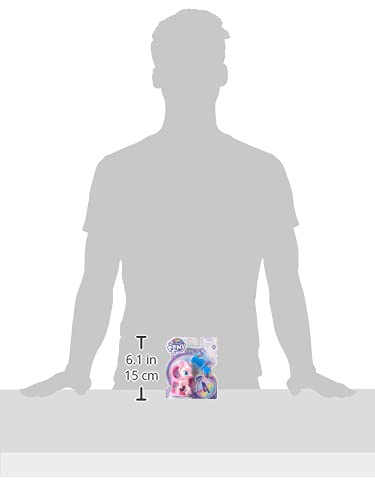 My Little Pony Pinkie Pie Potion Pony Figure - 3-Inch Pink Pony Toy With Brushable Hair, Comb, And 4 Surprise Accessories