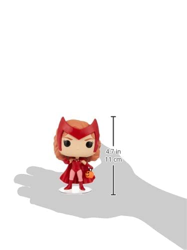 Funko Pop! WandaVision Halloween Wanda Vinyl Figure - Multicolor, Standard Size, Model 52044