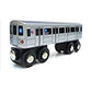 Munipals Mp01-110A Wooden Subway Train New York City Mta Nyc-A 8Th Avenue Express