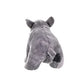 Wild Republic Rhino Baby Plush Stuffed Animal, 8 Inches Grey Cuddlekins, Soft Polyester Toy for Kids