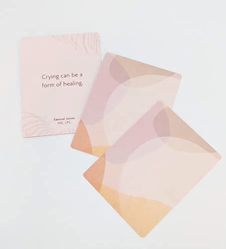 Cuddlebuddys Calming Grief And Bereavement Healing Cards | The Greif Affirmation Card Deck For Loss Meditation | Soothing Comfor