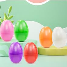 Nyicey 24 Fillable Plastic Easter Egg Hunt Party Supply Pack - 2.5'' Assorted Color Plastic Eggs