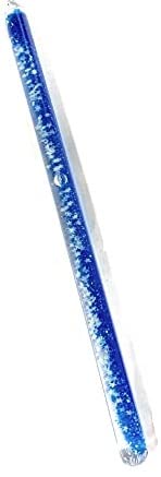 Star Magic Glow In Dark Glitter Wand. Mystical Water Tube Glow In The Dark Wand 11'' Long