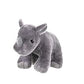 Wild Republic Rhino Baby Plush Stuffed Animal, 8 Inches Grey Cuddlekins, Soft Polyester Toy for Kids