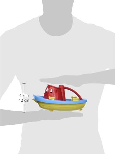 Green Toys Tug Boat Red - Cb