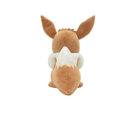 Pokemon 30 cm Plush Eevee – Soft Polyester Toy, Model PKW3105, Official Merchandise