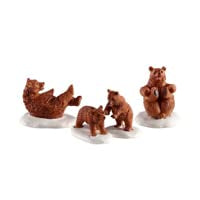 Lemax Village Collection Bear Family Snowday # 02943