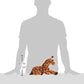 Aurora® Adorable Flopsie™ Acacia™ Stuffed Animal - Playful Ease - Timeless Companions - Brown 12 Inches