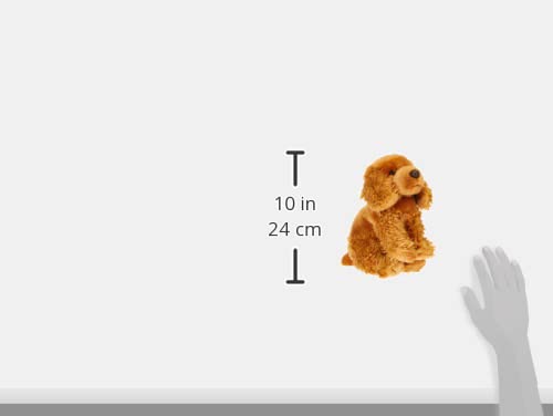 Living Nature Cocker Spaniel Stuffed Animal - 9 Fluffy Brown Dog Toy, Soft Gift for Kids