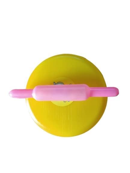 Rcmb Creations Unbreakable Plastic Chakla Belan Set Only For Kids