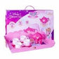 Gagan Gifts Kids Plastic Tea Set  Pretend Play Toy Tea Party Set for Girls & Boys | Durable & Safe Tea Playset for Toddlers & C
