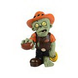 FOCO Forever Collectibles Oklahoma State Cowboys Zombie Figurine - Thematic w/Football