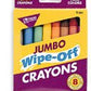 Trend Enterprises Inc Wipe-Off Crayons Jumbo 8/PK