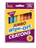 Trend Enterprises Inc Wipe-Off Crayons Jumbo 8/PK