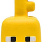Just Toys LLC Minecraft Dungeons Key Golem Mega SquishMe - Small Yellow Polyurethane Plush Toy, Model JT3670KG