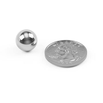 BC Precision Steel Balls for Labyrinth Game - 4 Replacement Balls, Model 4BCBRIO