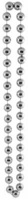 Beistle Halloween Party Jumbo Party Silver Bead Necklace 22Mm X 40 - 12 Pack (1/Card) -Like New