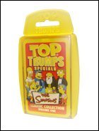 Vintage Top Trumps Card Game - Simpsons - Classic Collection Vol 1