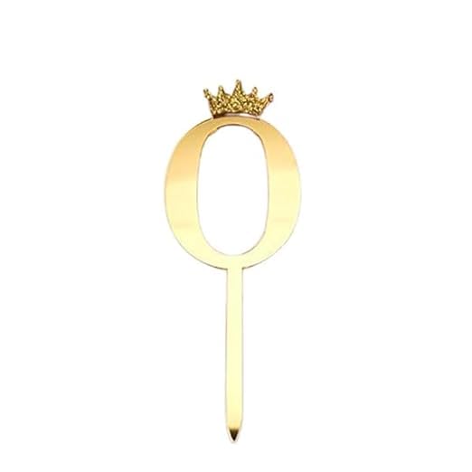 Moolyavaan Products Numbers Cake Topper/Cake Decoration Item/Special Cake Decoration (Random Design) (0)
