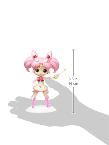 Banpresto 17564 Pretty Guardian Eternal - The Movie- Q Posket - Super Sailor Chibi Moon Kaleidoscope Version Repeat Figure