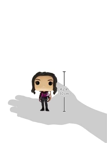 Funko Pop! Vinyl Bobblehead - Marvel Hawkeye: Kate Bishop with Lucky Pizza Dog, Standard Size, Multicolor, Model 59481