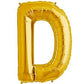 Events Framer D gold foil balloon 16 inch