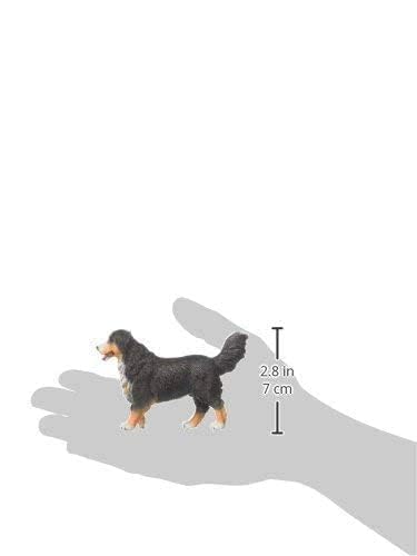 Collecta Bernese Mountain Dog Animal Toy, 4.1''L X 2.6''H