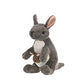 WILD REPUBLIC Kangaroo with Joey Plush Toy, 8" Gray Stuffed Animal, Model 10867