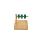 Adena Montessori Discs - Beechwood Montessori Toys for 12-18 Months - Medium Green