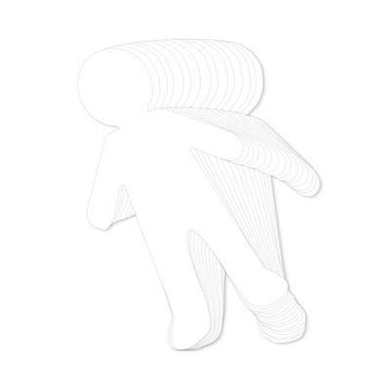 Paper People (Boy, Girl) Shapes - 30 Count