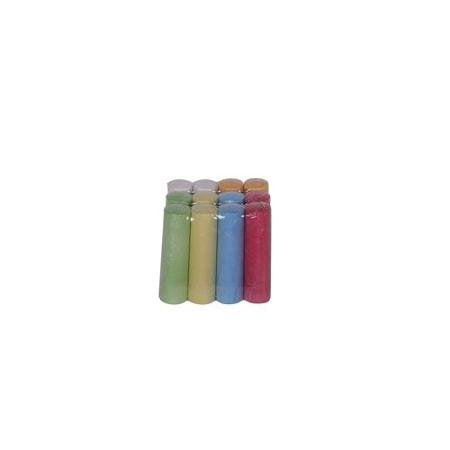 Play Day Jumbo Chalkboard Sidewalk Chalk Set - 12 Pink Chalk Pieces, Ideal for Indoor and Outdoor Fun
