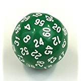 Sixty-Sided Die in Green