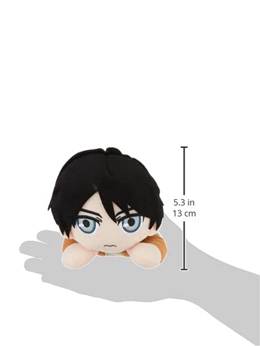 Ge Animation Great Eastern Attack On Titan Eren Yeager Lying Down Stuffed Plush, 10''