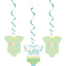 3 POLKA DOTS HANGING SWIRL32L