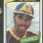 1980 Topps Regular #230 Dave Winfield, San Diego Padres Baseball Card