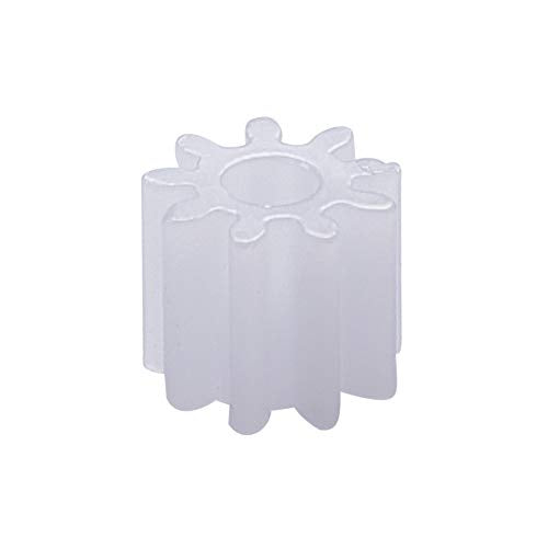 Othmro 50pcs Plastic Gears 9 Teeth Model 092A Reduction Gear Plastic Worm Gears for RC Car Robot Motor