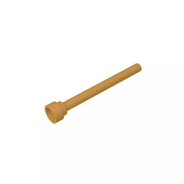 BrickBuddy Gobricks GDS-907 Antenna 1 x 4 with Rounded Top 50PCS Compatible with Lego Toy 3957 30064 28658 DIY Parts and MOC Com