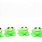 Truegood 12Pcs Frogs Baby Bath Tub Bathing Rubber Squeaky Toys Toy Frog