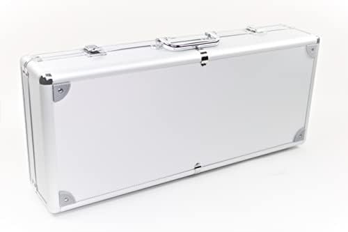 usamjtable American Mahjong Set 166 Tiles 4 All in One Pusher Rack Combo (Aluminum Case)