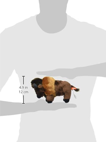 Wild Republic Wild Calls Bison Plush, Stuffed Animal, Plush Toy, Kids Gifts, 7.5''